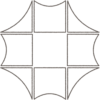 Iteration 2 of the Prism mark, drawn in outline