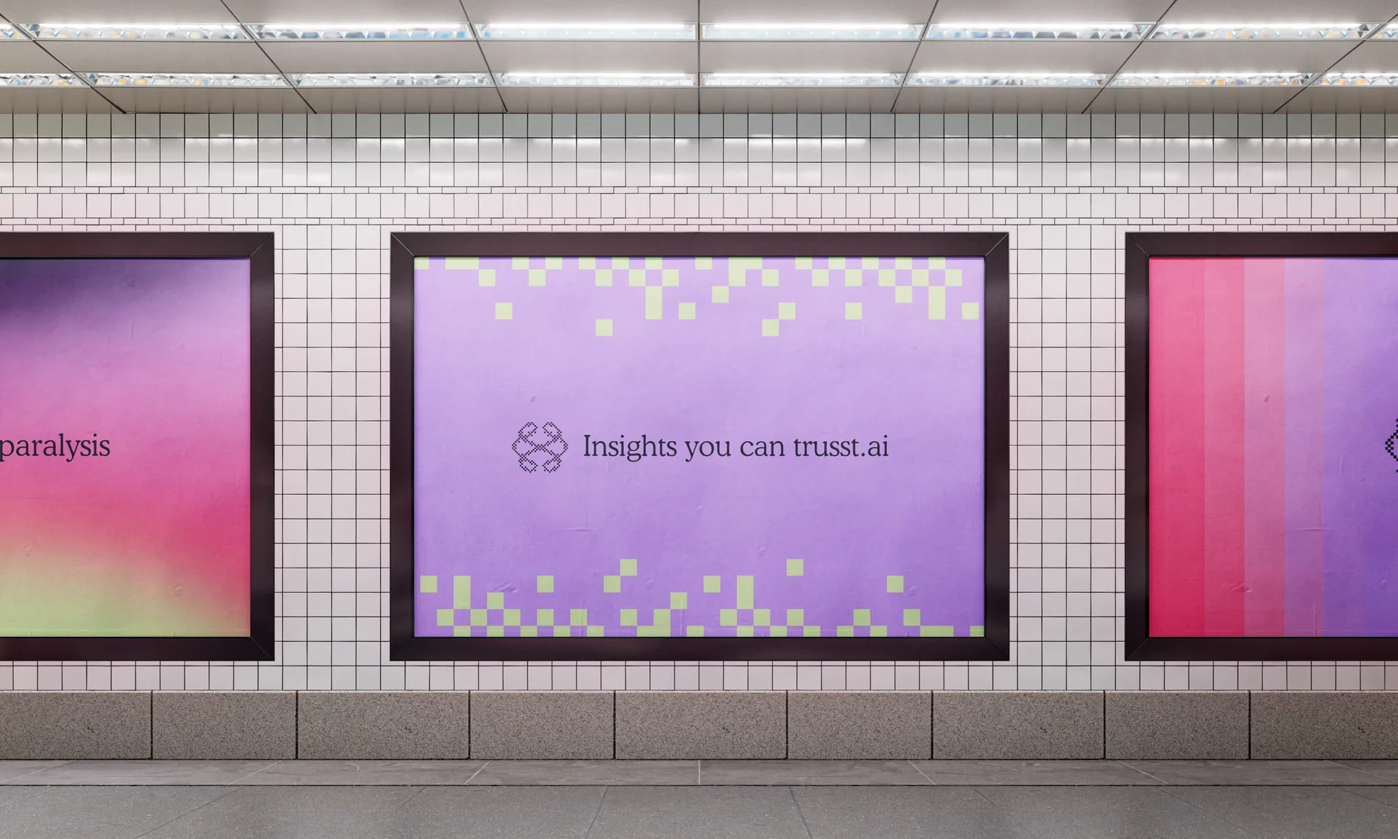 Trusst AI, A brand that resolves out of its own grid.