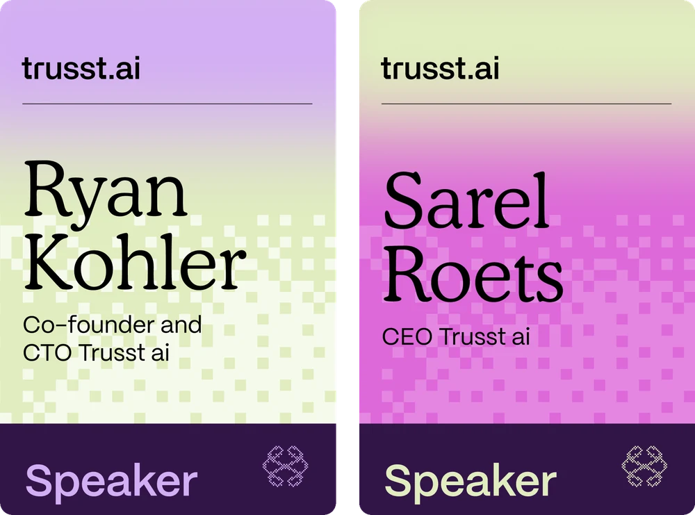 Brand & product — Trusst AI — Speakers